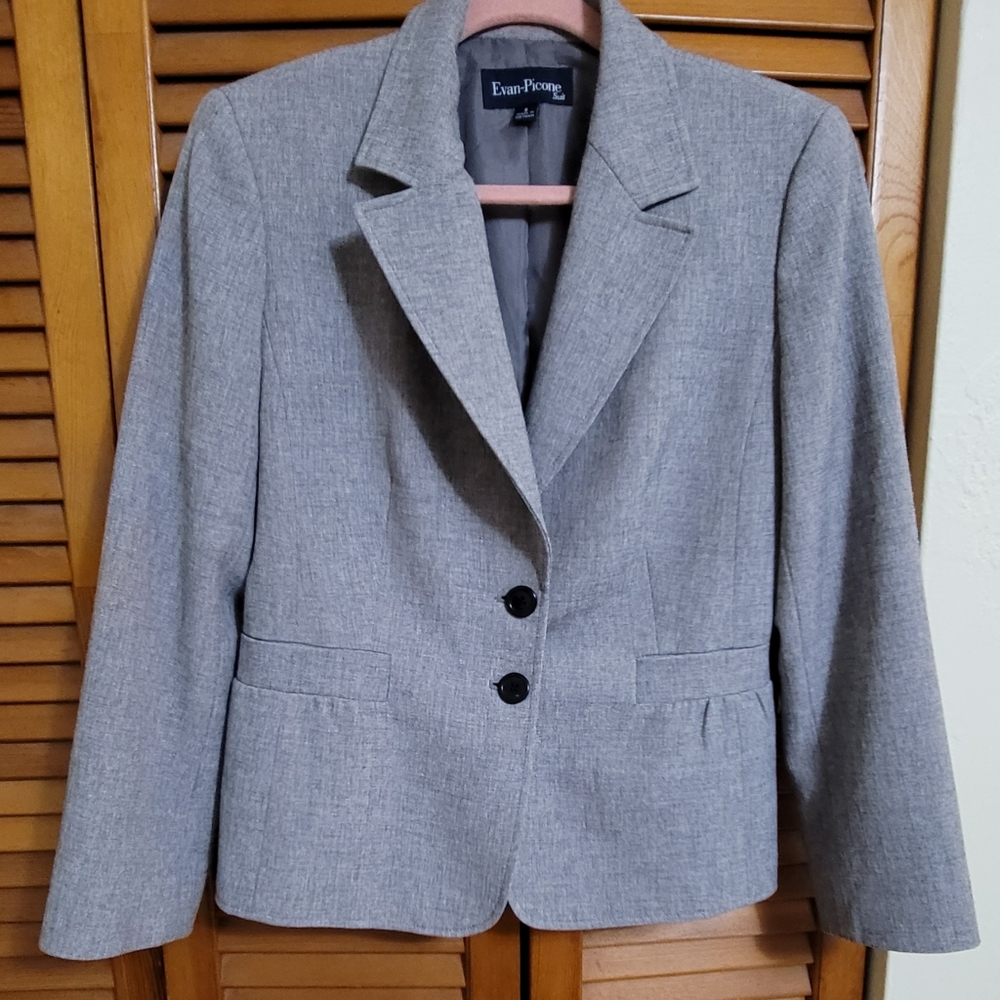 Evan-Picone Two Button Suit Blazer - image 2
